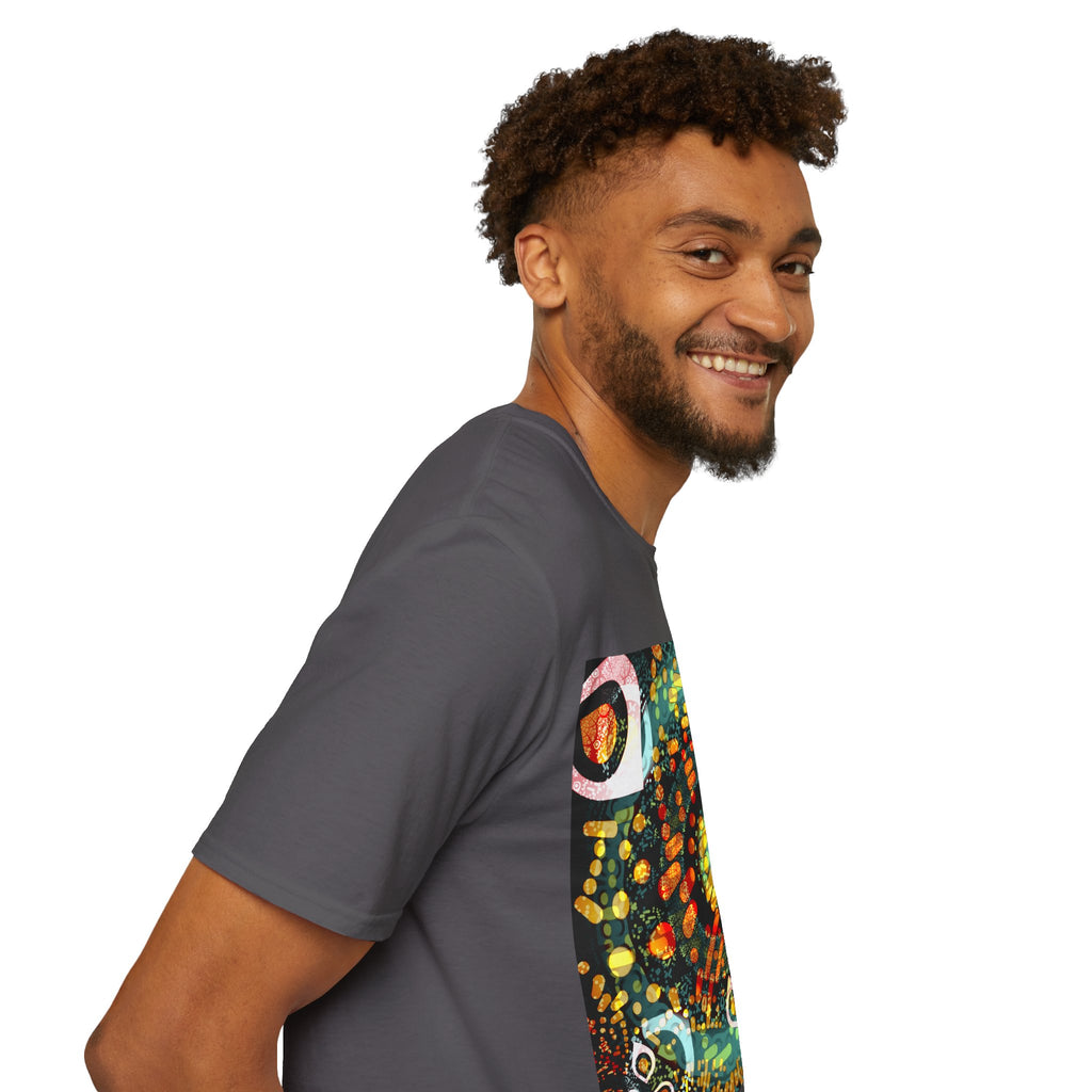 Unisex Softstyle T-Shirt - Psychedelic QR No.1