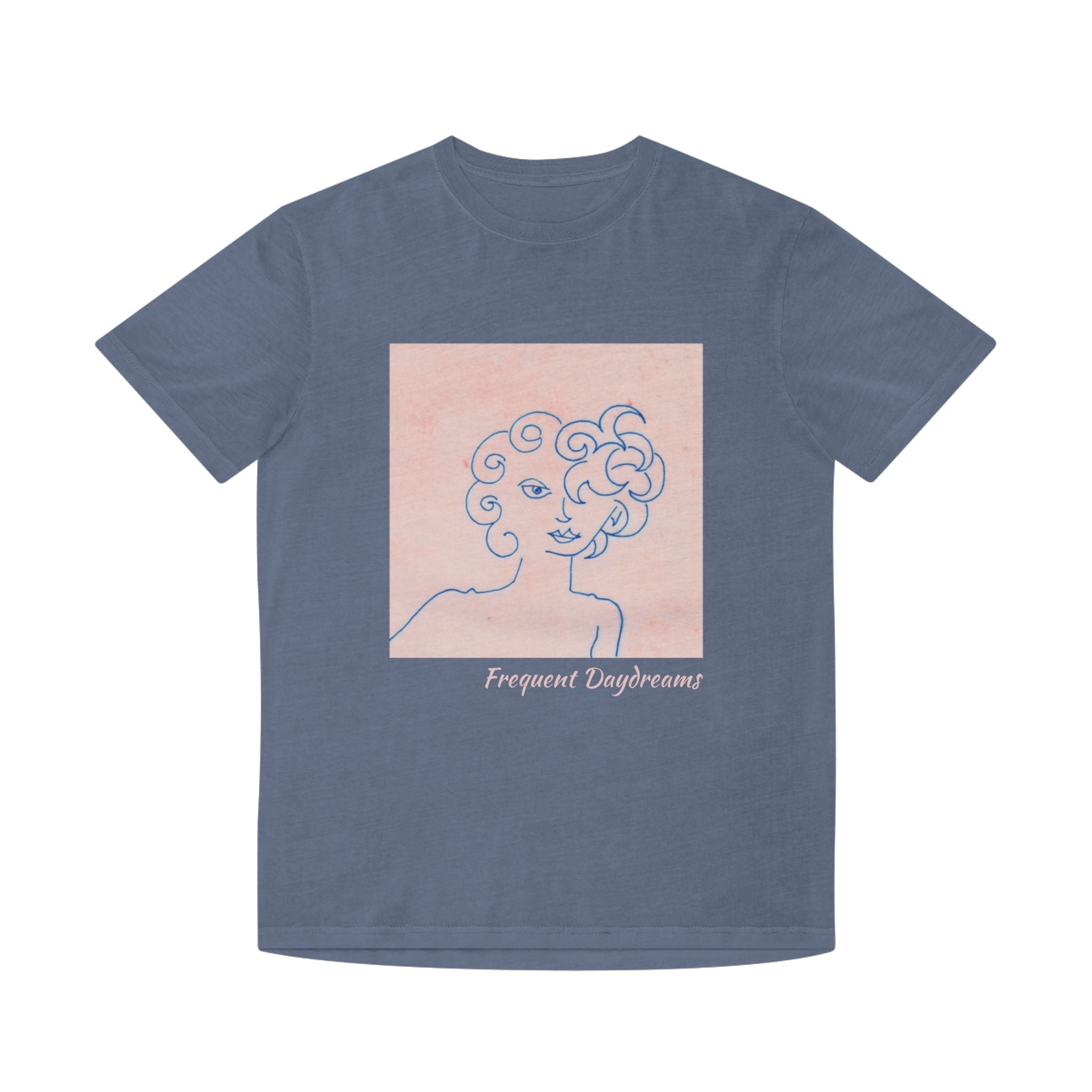 Unisex Faded Shirt - Frequent Daydreams Sketch No.47