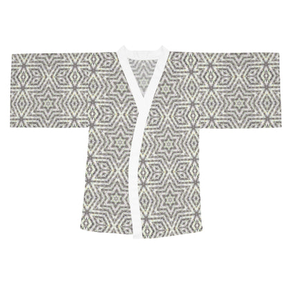Long Sleeve Kimono Robe - P5 Kaleidoscopic No.19