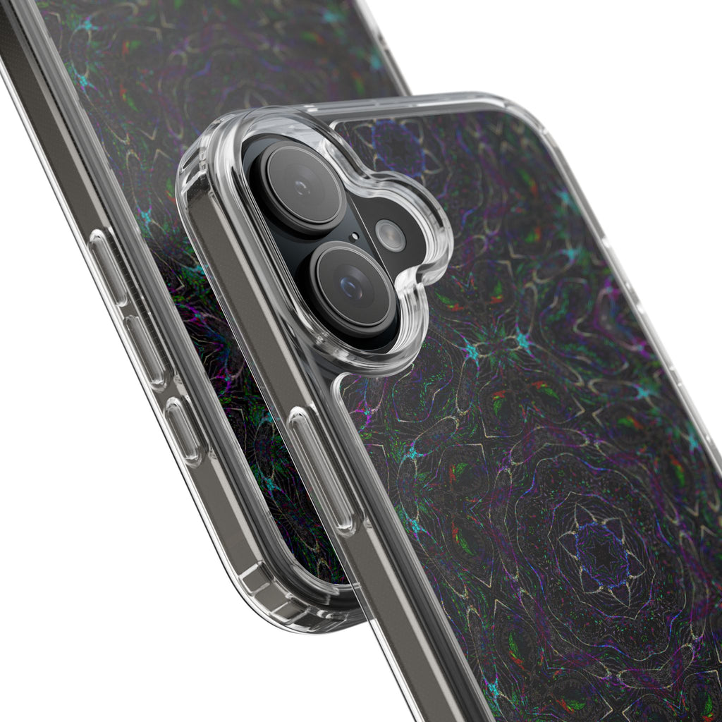 iPhone 16 Clear Case – P5 Kaleidoscopic No.32