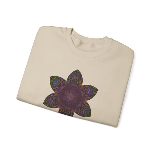 Unisex Heavy Blend™ Crewneck Sweatshirt - Love Light Mandalas No.3