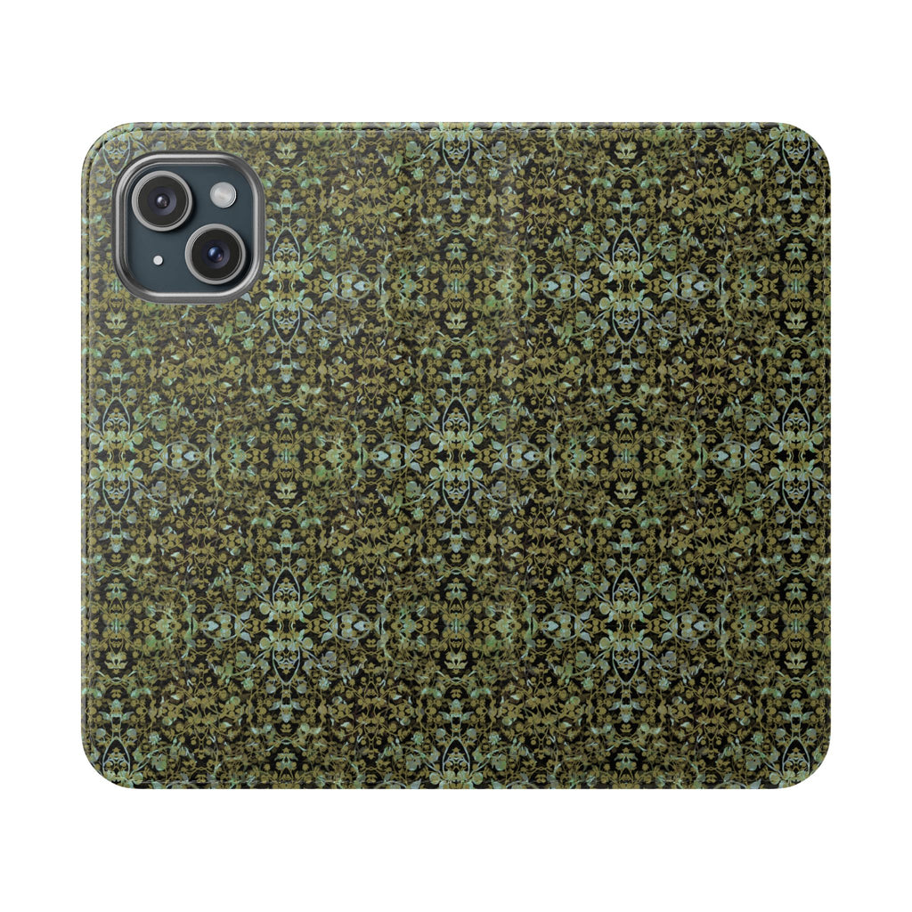 iPhone 15 Flip Case - Hidden Weave Series No.4
