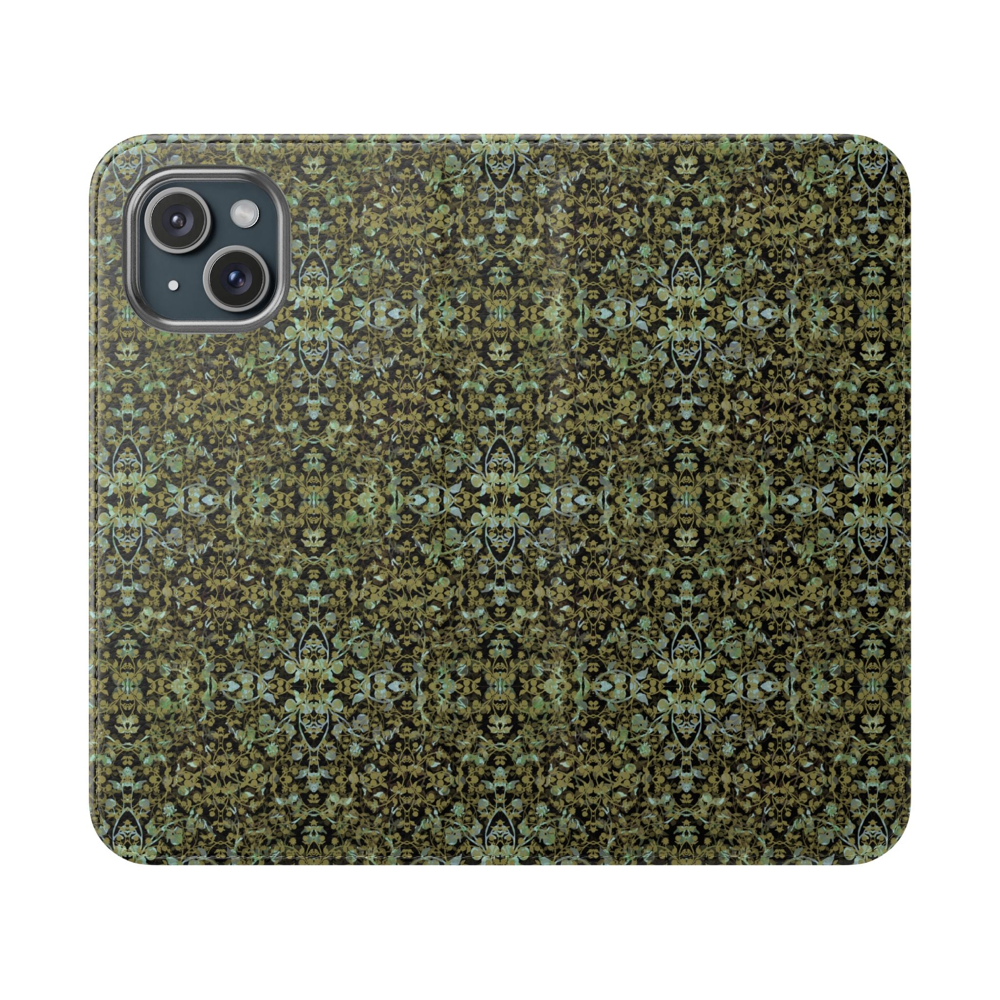 iPhone 15 Flip Case - Hidden Weave Series No.4