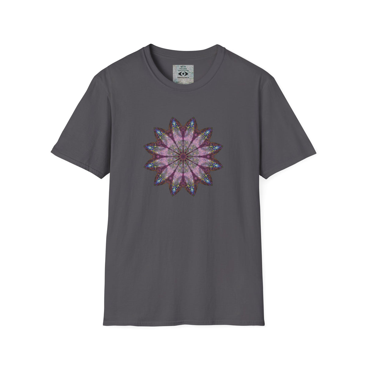 Unisex Softstyle T-Shirt - Love Light Mandalas No.19
