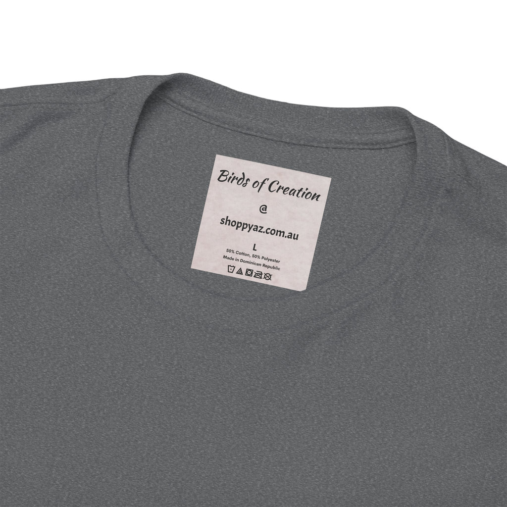 Unisex Heavy Cotton Tee - Birds Of Creation No.2