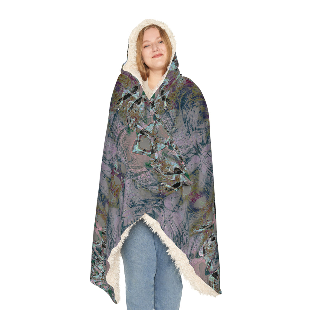 Snuggle Blanket - Love Light Fractals No.5