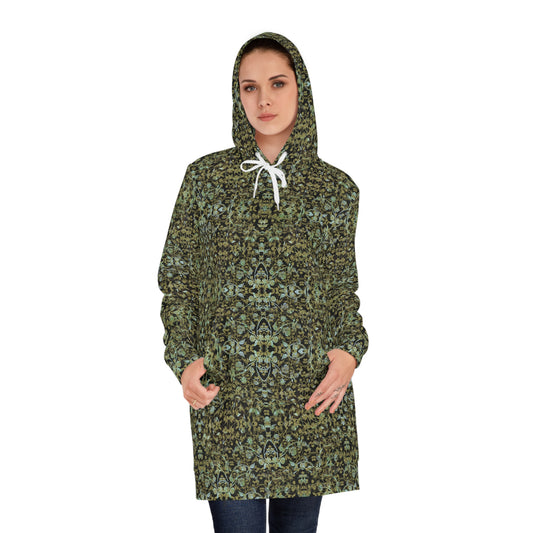 Women's Hoodie Dress - Hidden Weave No.4
