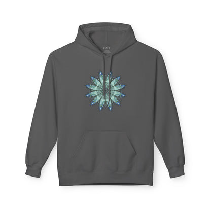 Unisex Midweight Softstyle Fleece Hoodie - Love Light Mandalas No.20
