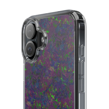 iPhone 16 Clear Case – Hidden Weave Series V3 No.23