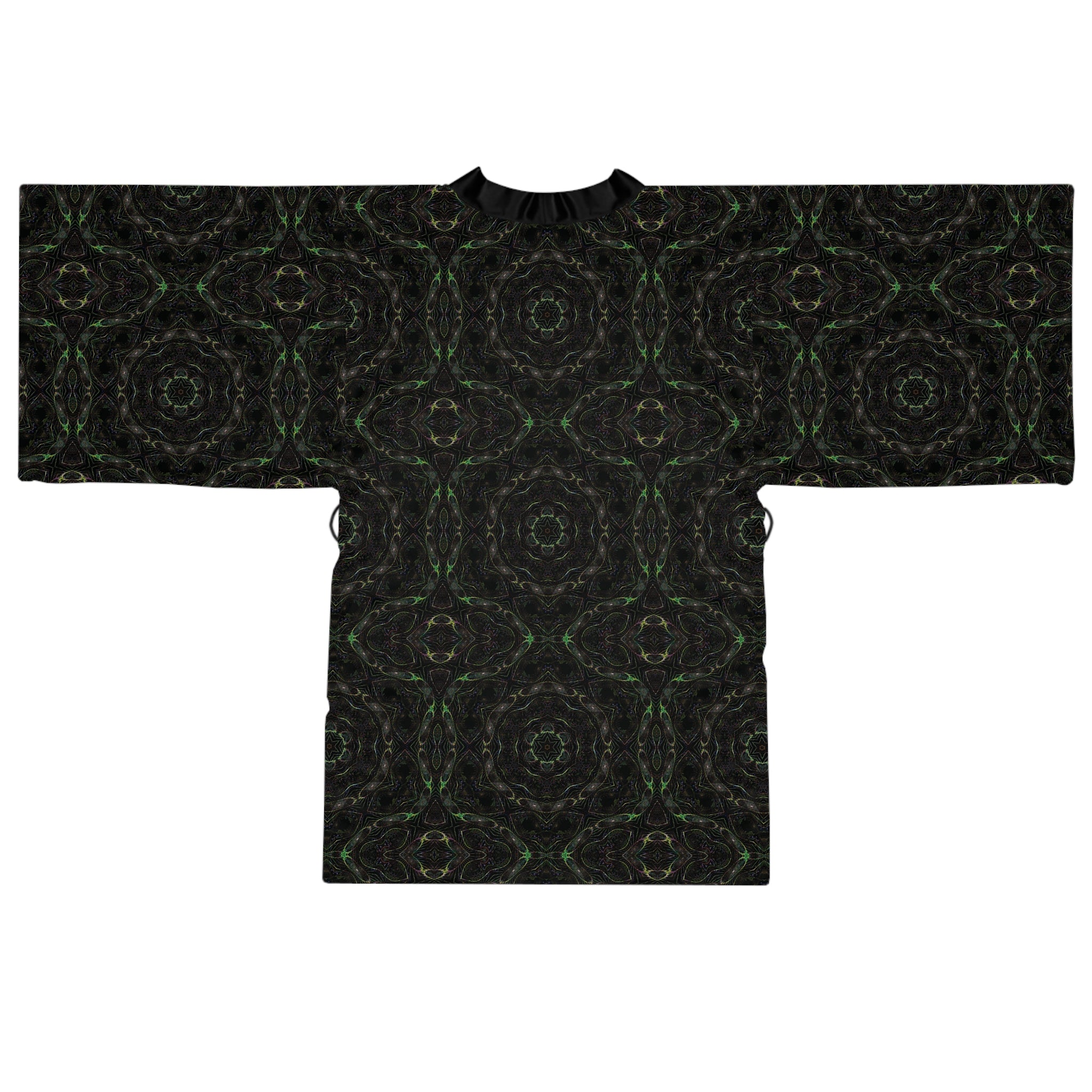 Long Sleeve Kimono Robe - P5 Kaleidoscopic No.15