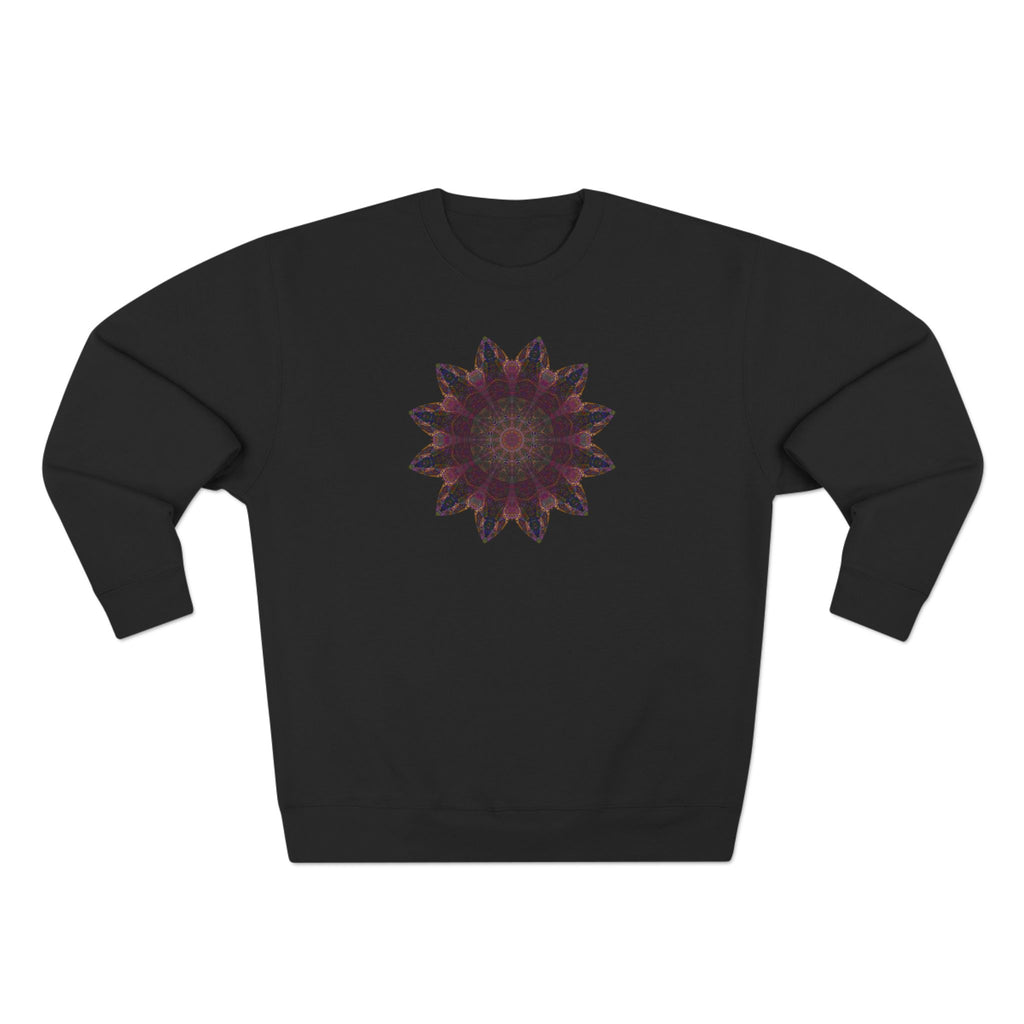 Unisex Crewneck Sweatshirt - Love Light Mandalas No.8