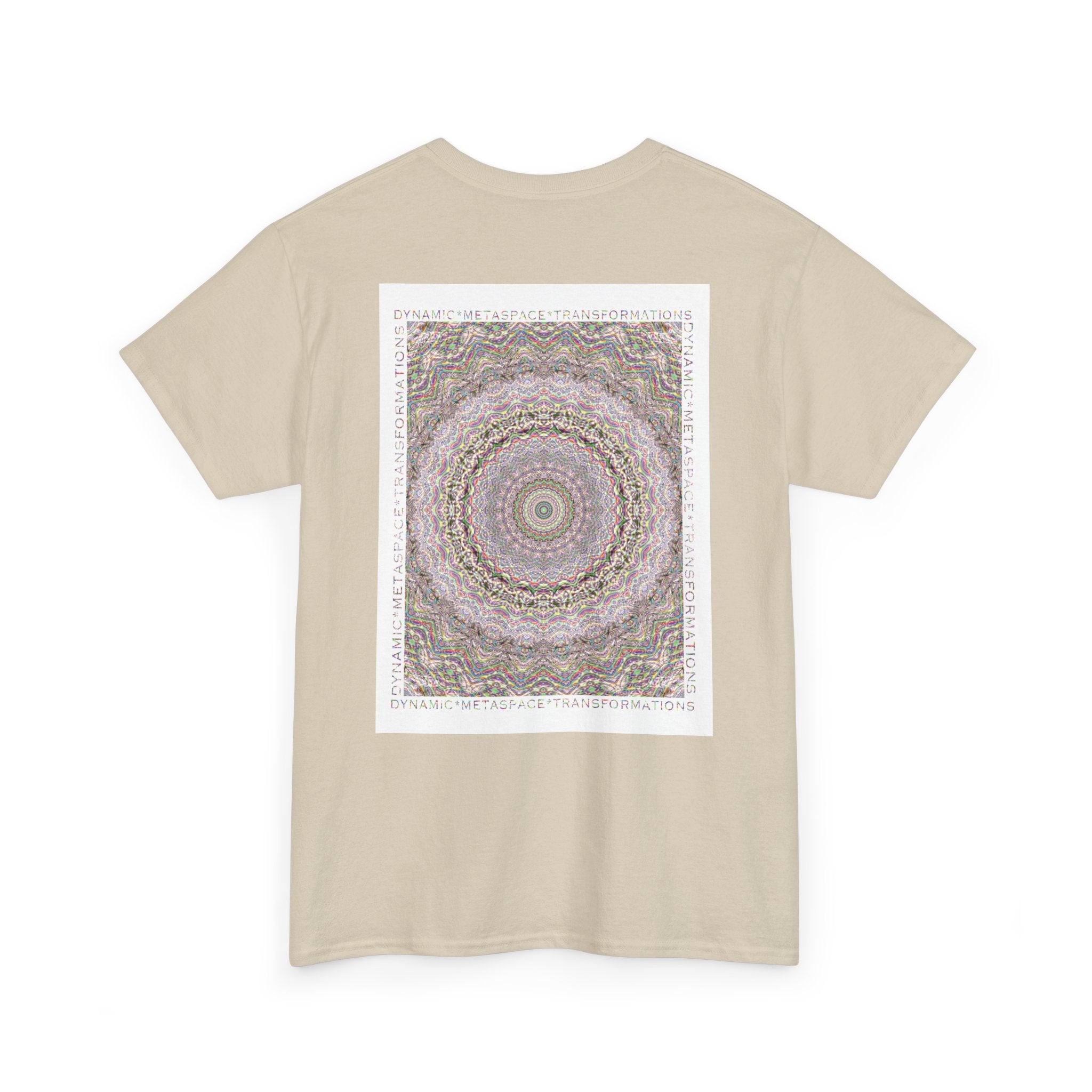 Unisex Heavy Cotton Tee (Back) - DMT Seer No.10