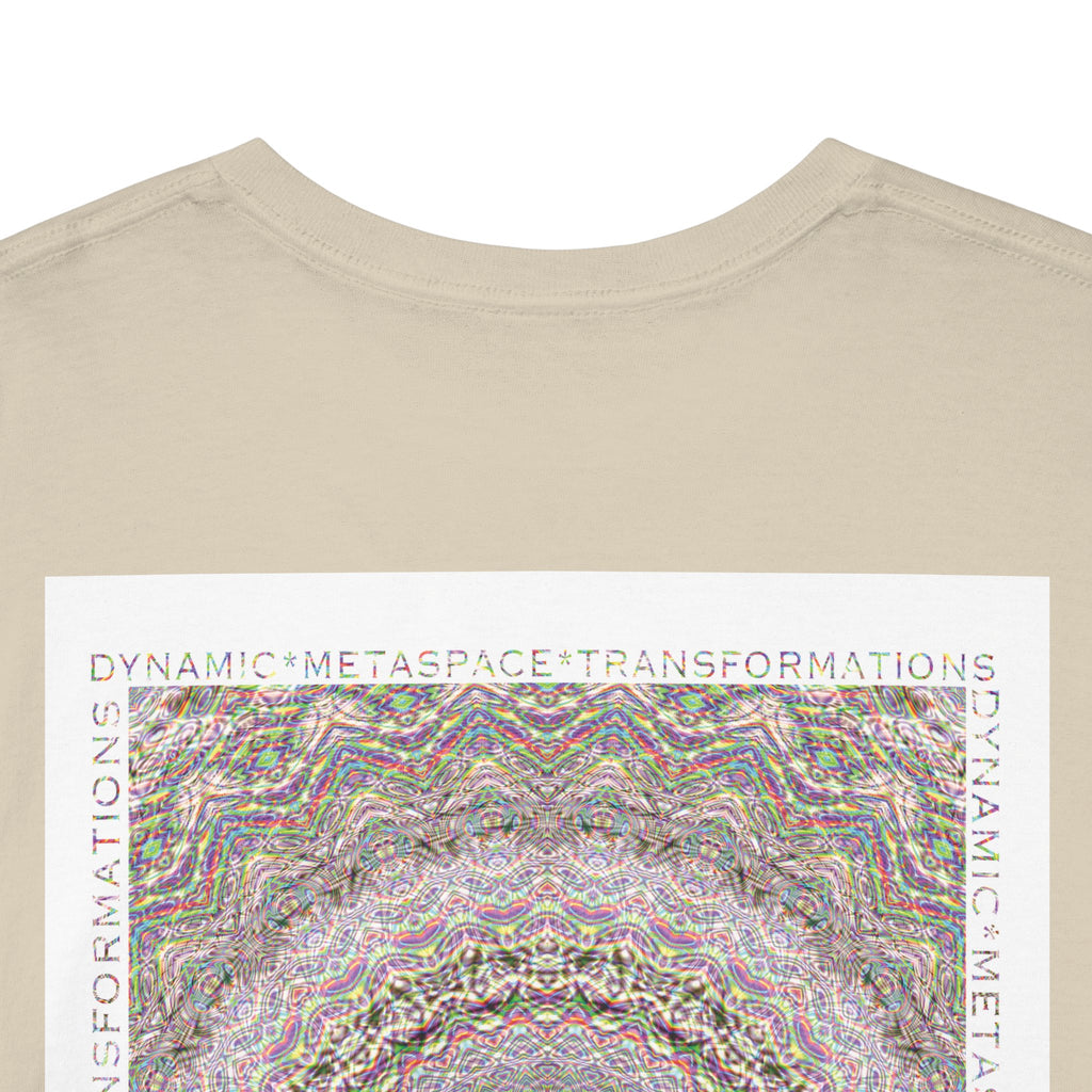 Unisex Heavy Cotton Tee (Back) - DMT Seer No.10