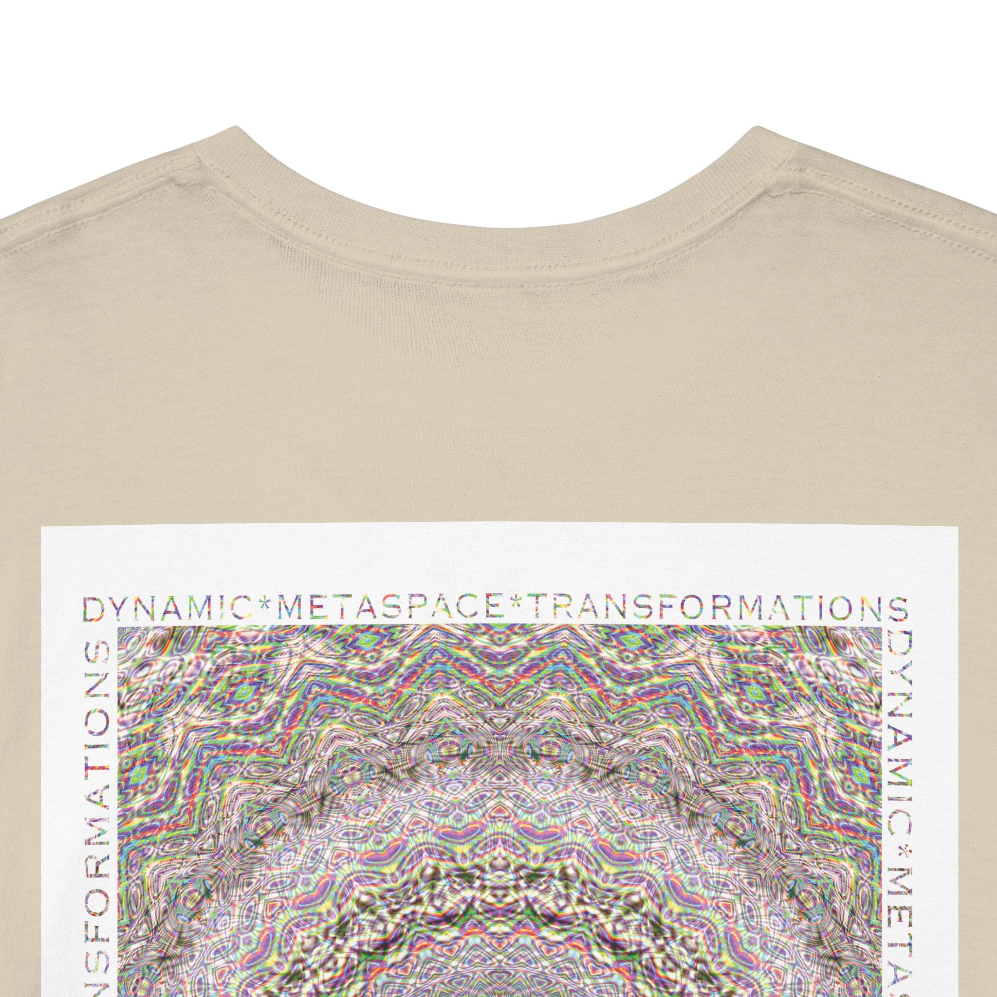Unisex Heavy Cotton Tee (Back) - DMT Seer No.10
