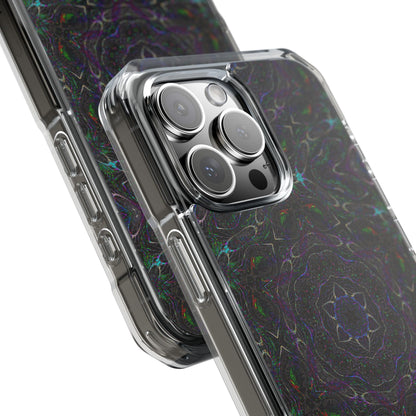 iPhone 16 Magnetic Clear Impact Case - P5 Kaleidoscopic No.32