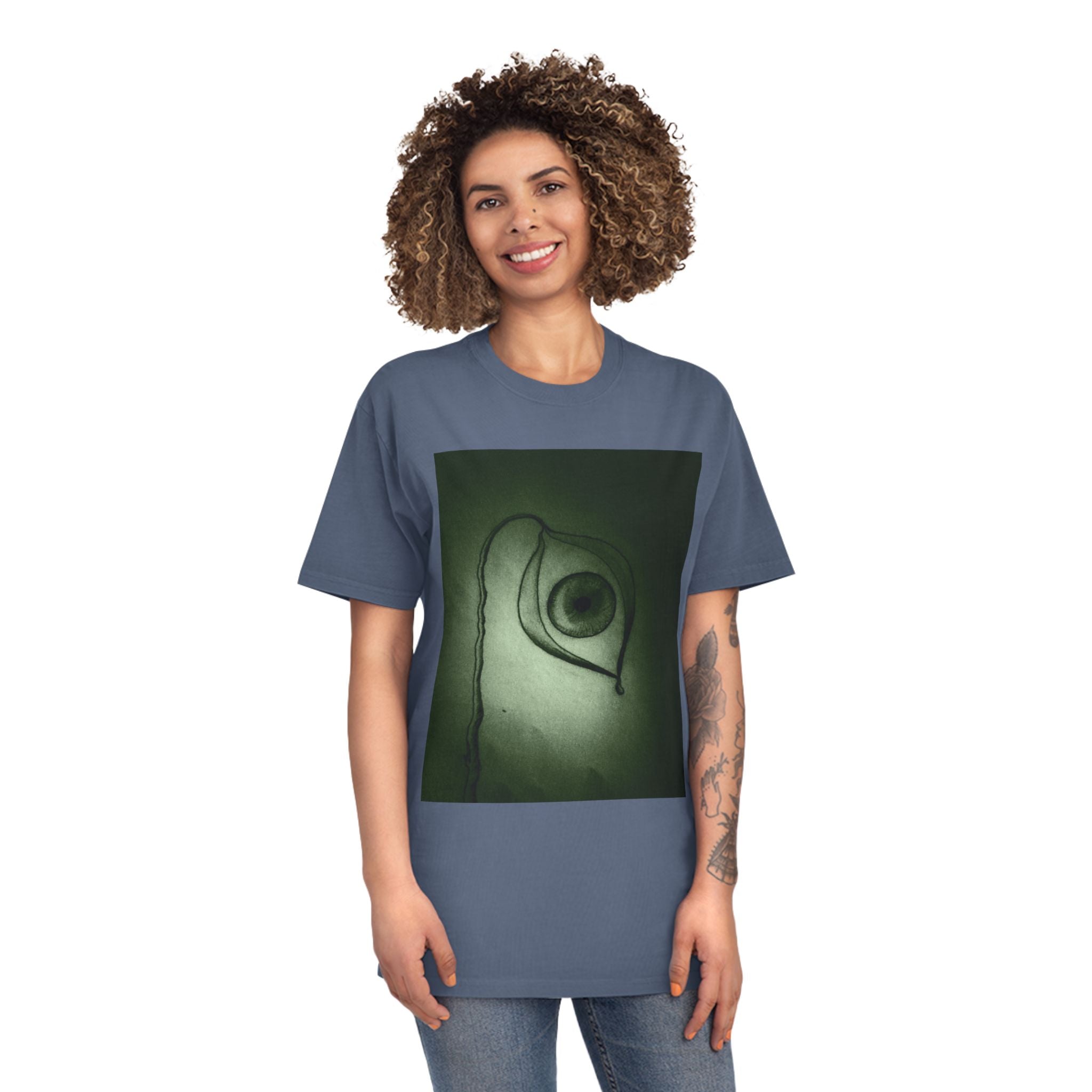 Unisex Faded Shirt - Eye Plants No.2