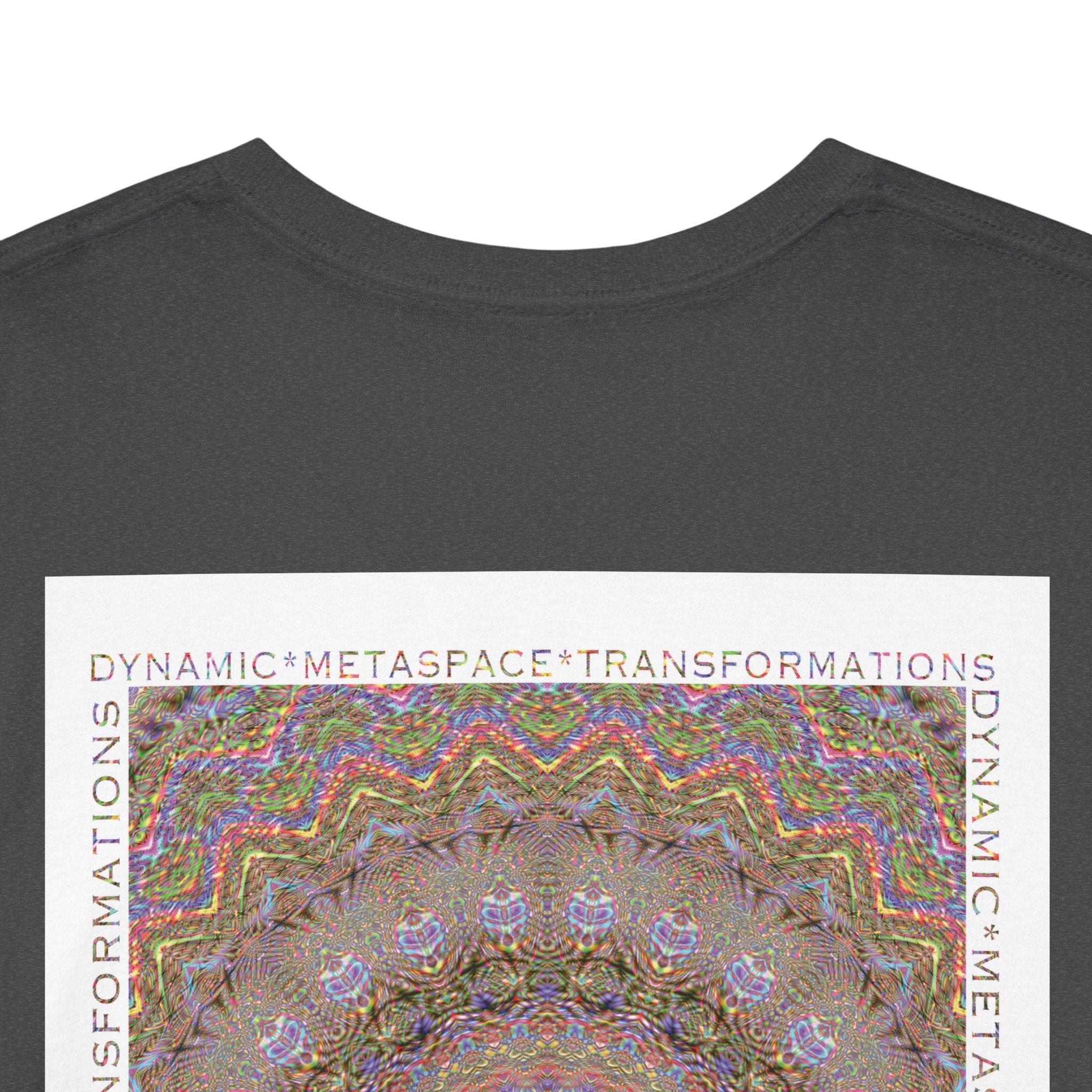Unisex Heavy Cotton Tee (Back) - DMT Seer No.6