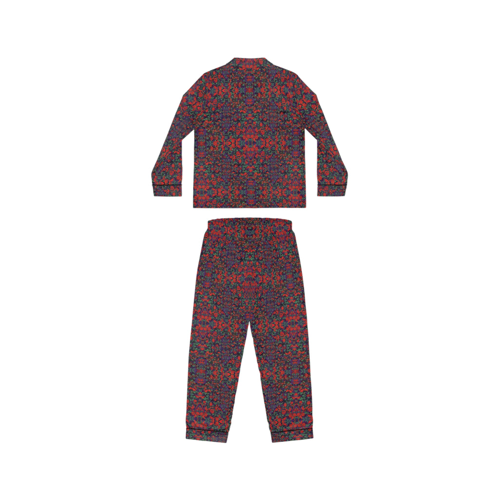 Women's Satin Pajamas - Hidden Weave No.25
