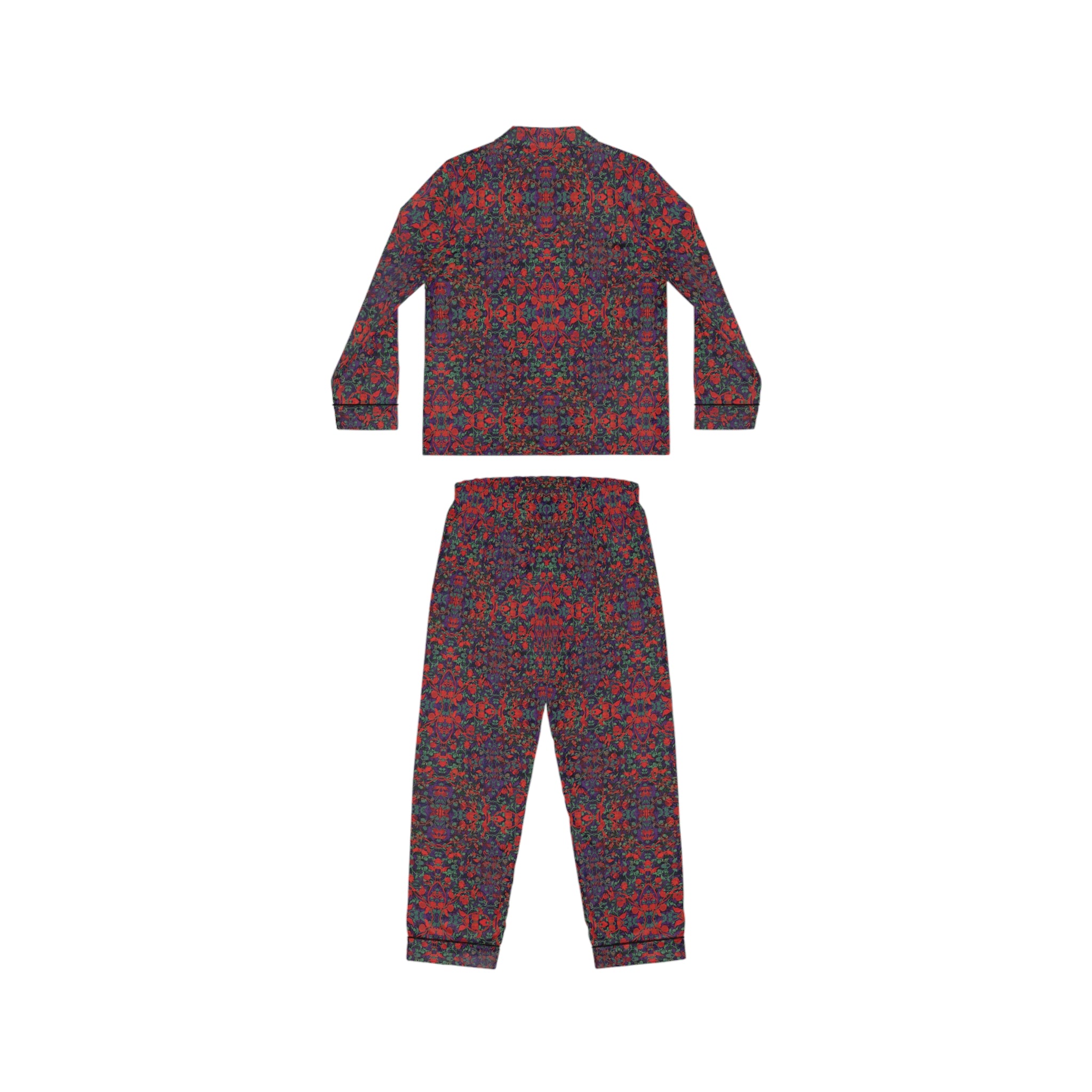 Women's Satin Pajamas - Hidden Weave No.25