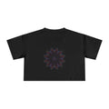 Women's Cropped Tee - Love Light Mandalas No.25