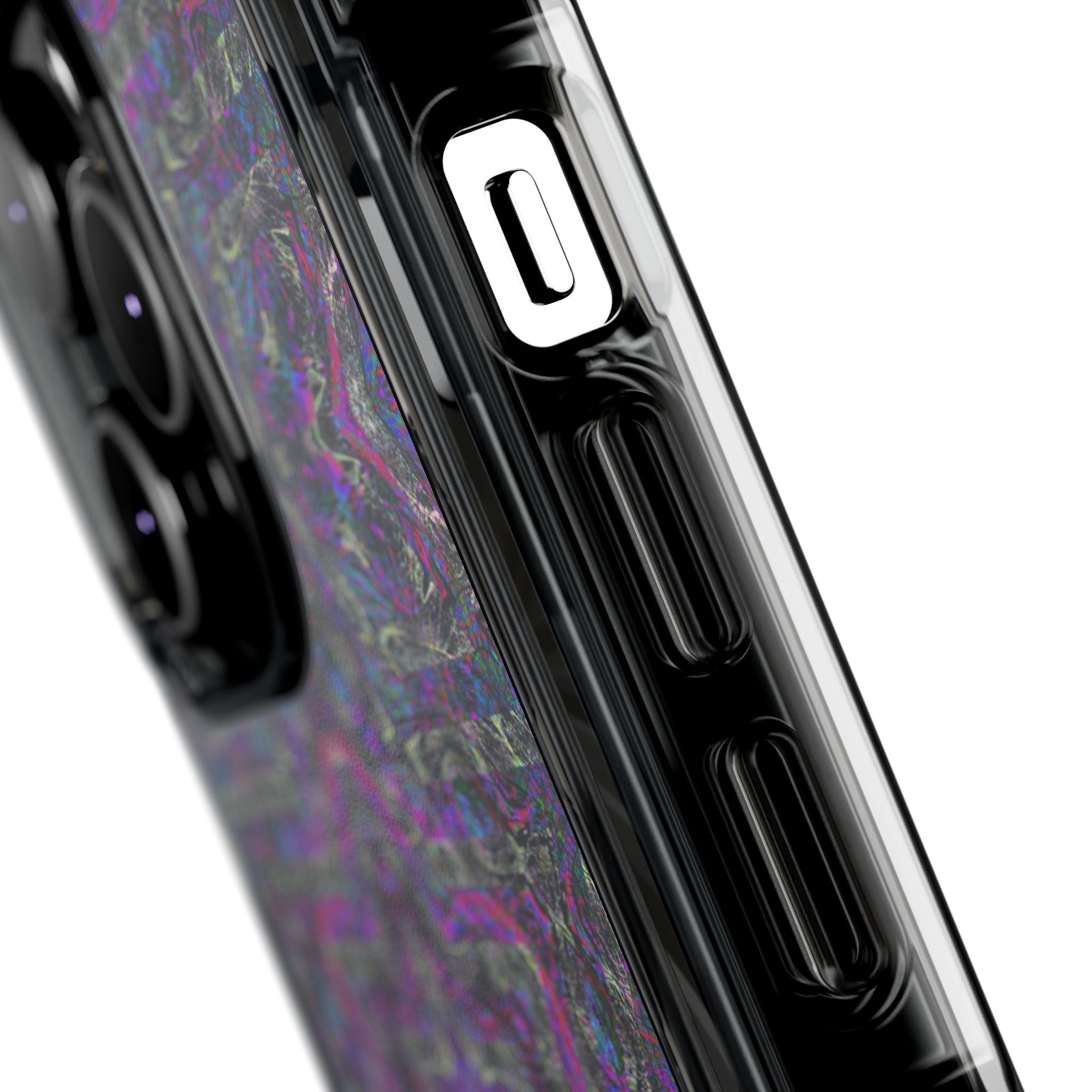 iPhone 14 Magnetic Clear Impact Case - P5 Kaleidoscopic No.33
