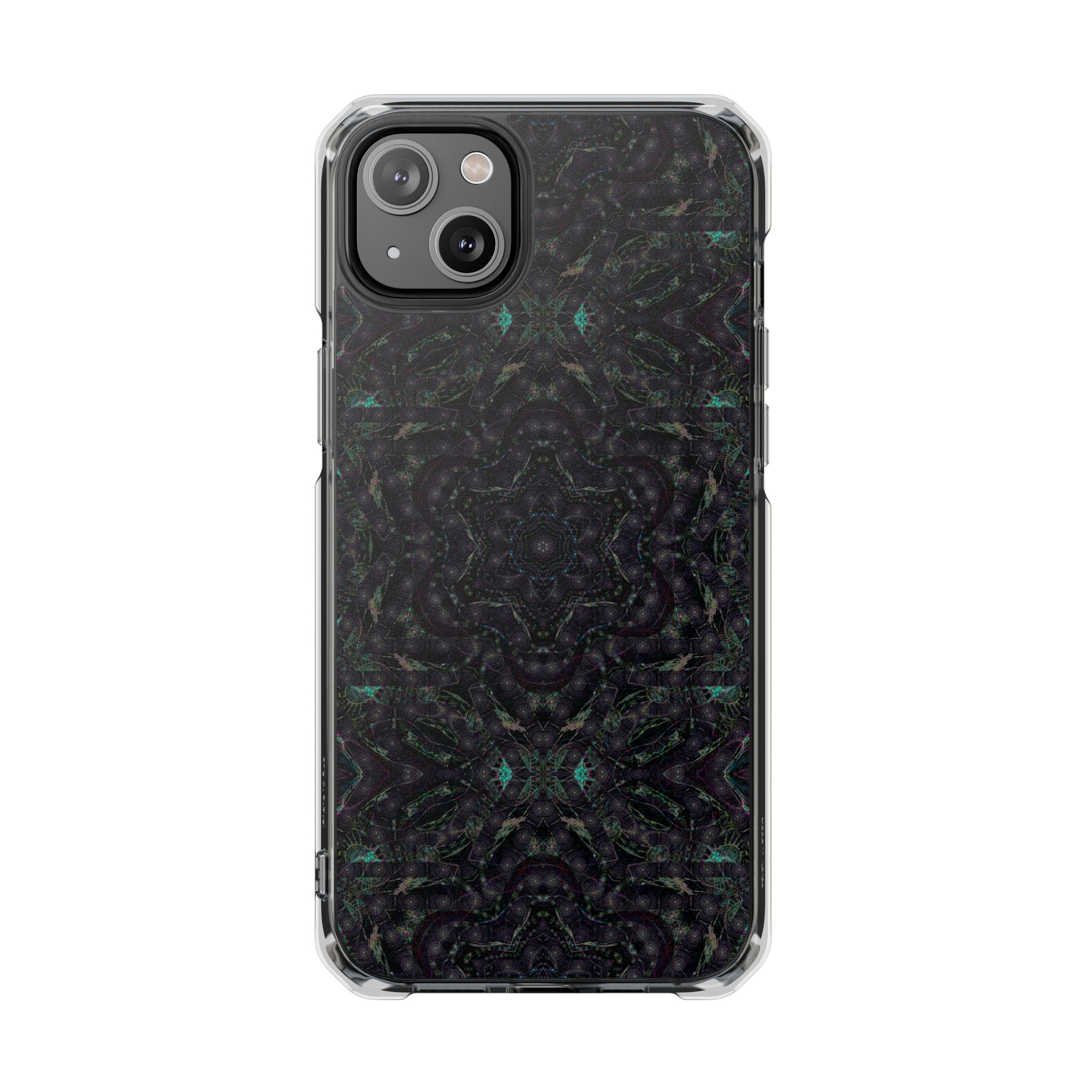 iPhone 14 Magnetic Clear Impact Case - P5 Kaleidoscopic No.31