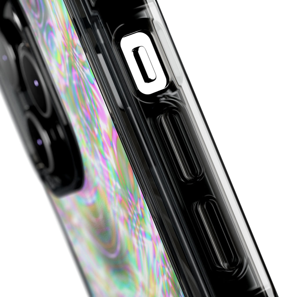 iPhone 14 Magnetic Clear Impact Case - DMT Scribe Tiles No.7