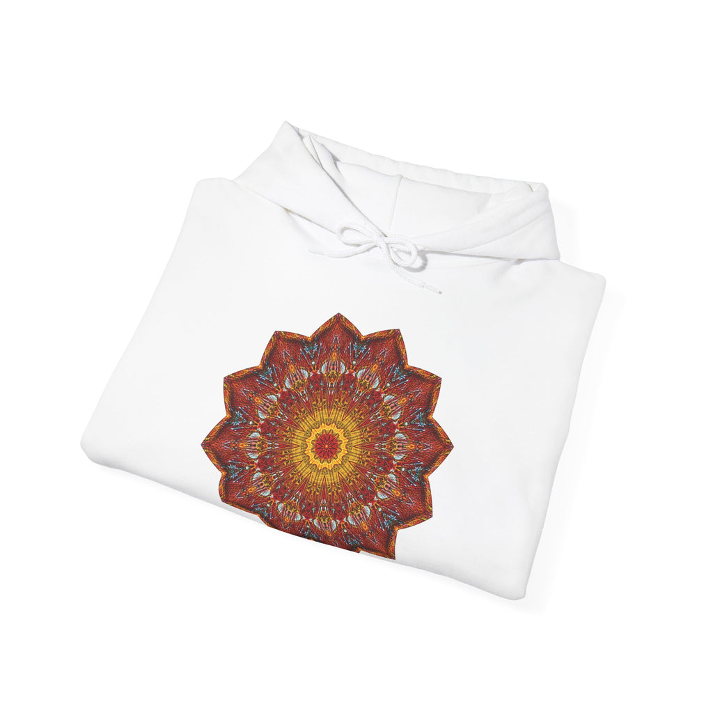 Unisex Heavy Blend™ Hooded Sweatshirt - Starflower Mandalas No.1