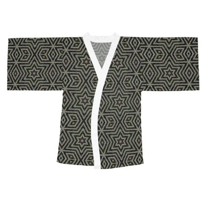 Long Sleeve Kimono Robe - P5 Kaleidoscopic No.11