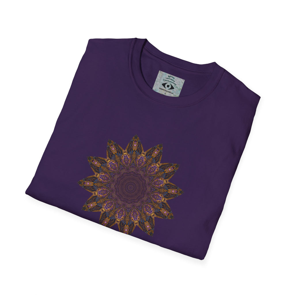 Unisex Softstyle T-Shirt - Love Light Mandalas No.1