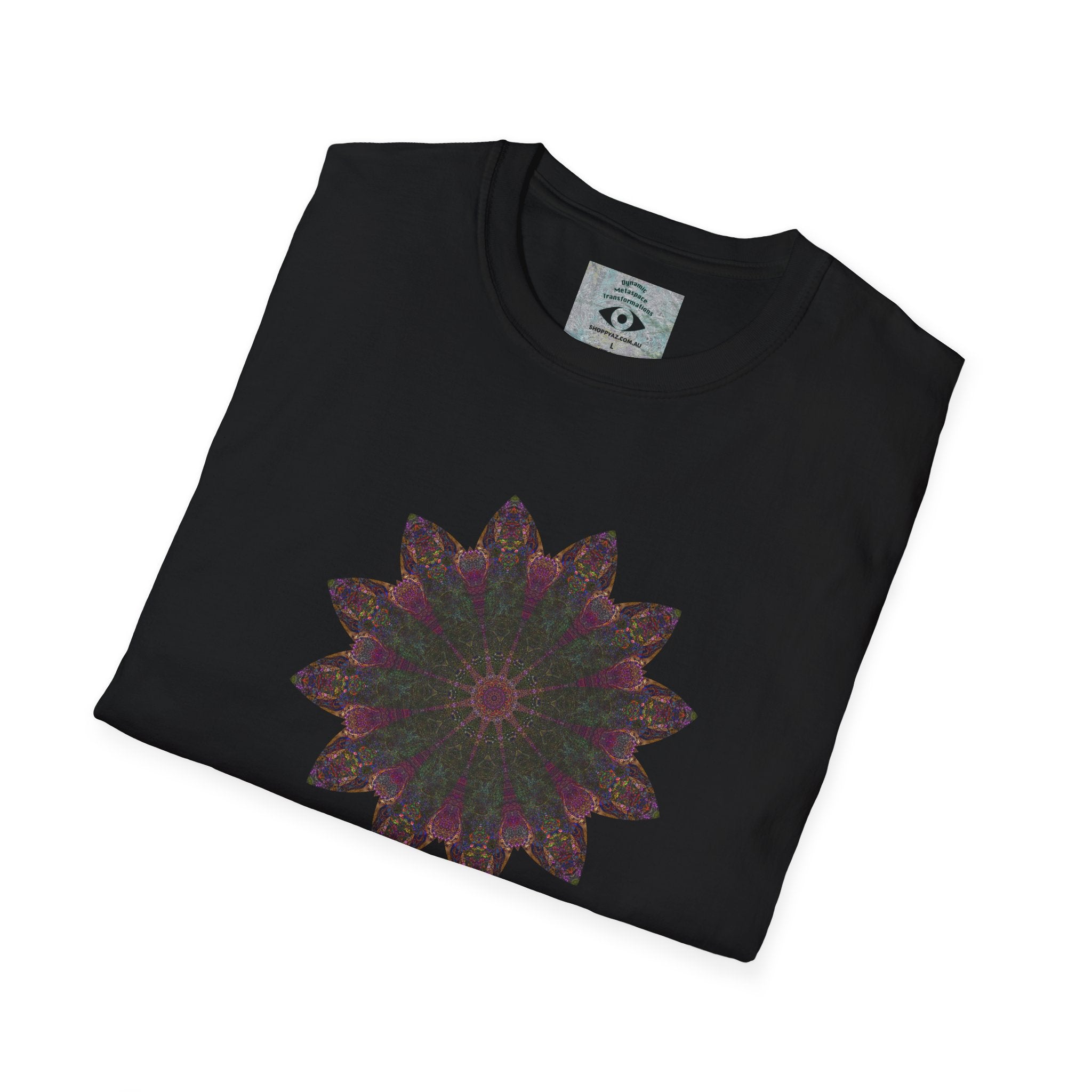 Unisex Softstyle T-Shirt - Love Light Mandalas No.7