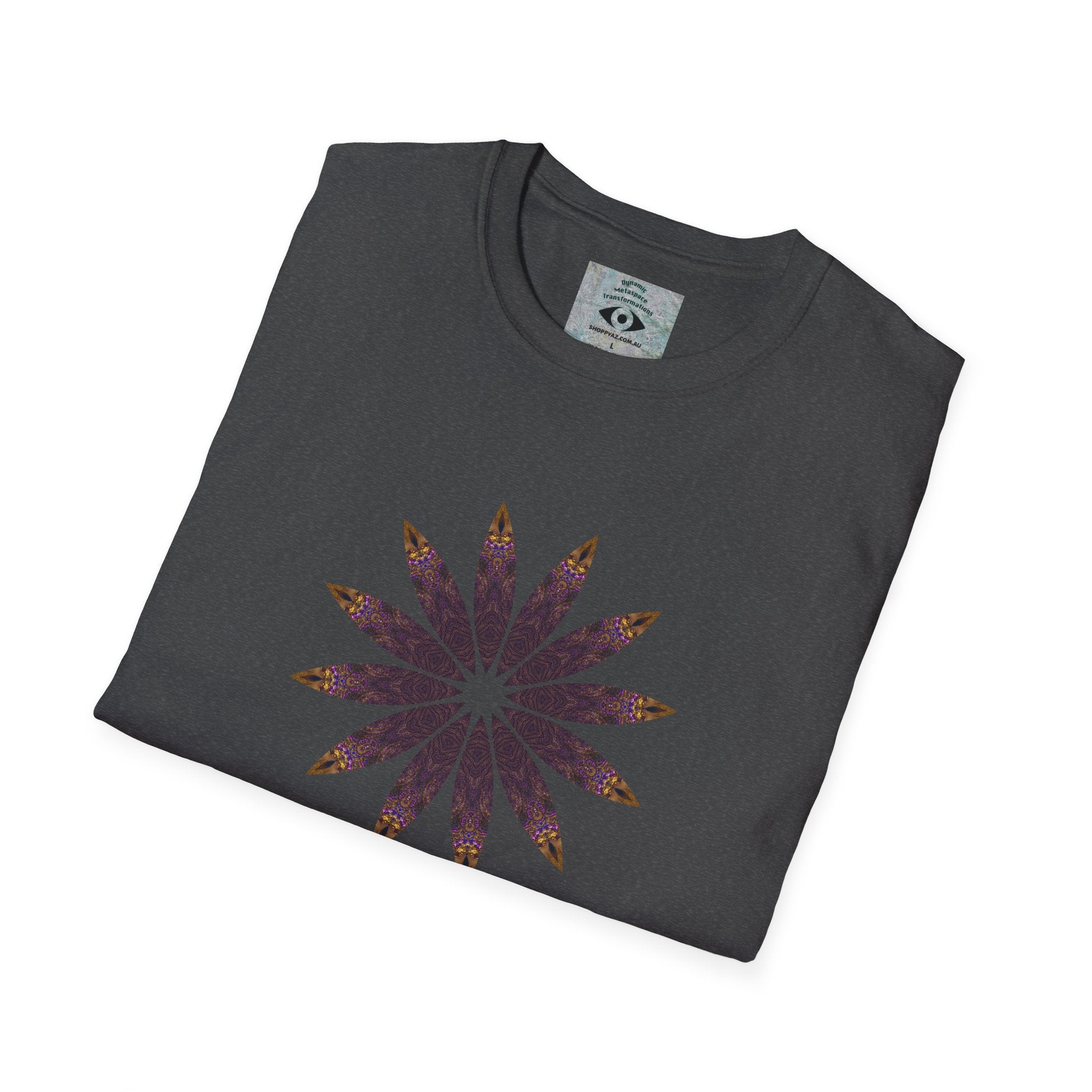 Unisex Softstyle T-Shirt - Love Light Mandalas No.2