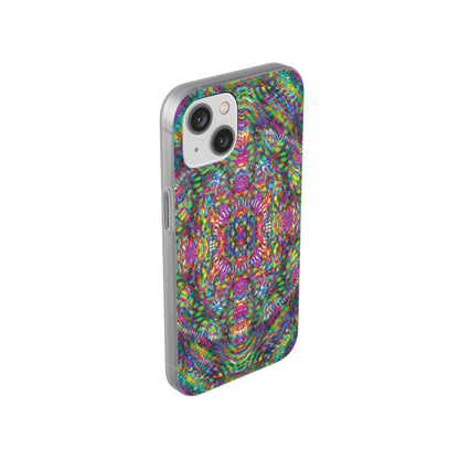 iPhone 14 Flexi Case - DMT Scribe Tiles No.4
