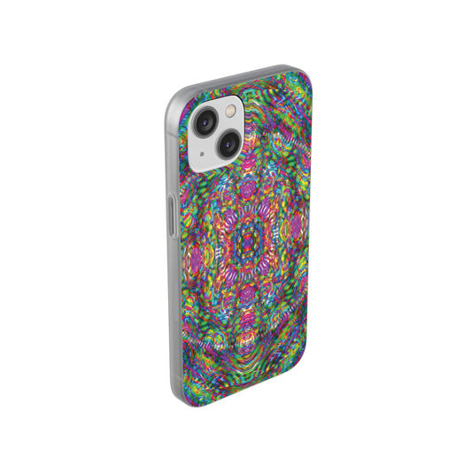 iPhone 14 Flexi Case - DMT Scribe Tiles No.4