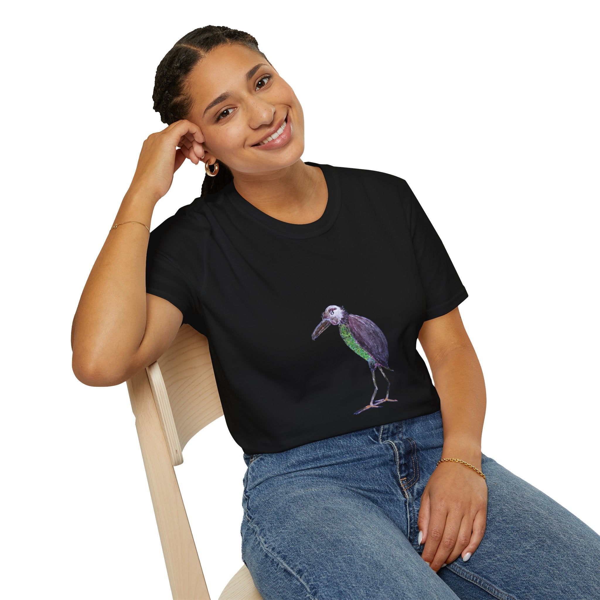 Unisex Softstyle T-Shirt - Birds Of Creation No.2
