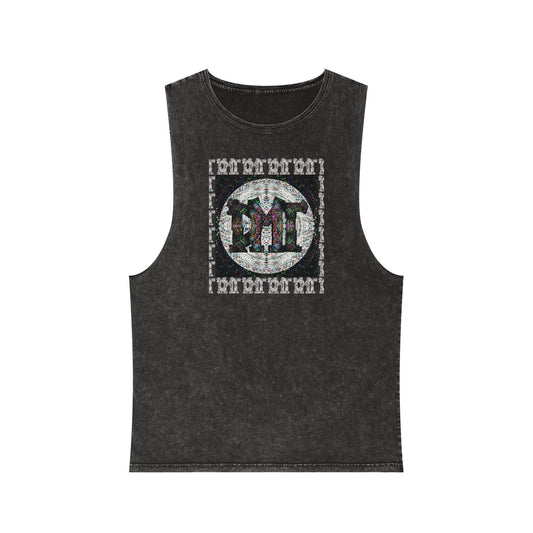 Unisex Stonewash Tank Top - DMT Scribe No.2