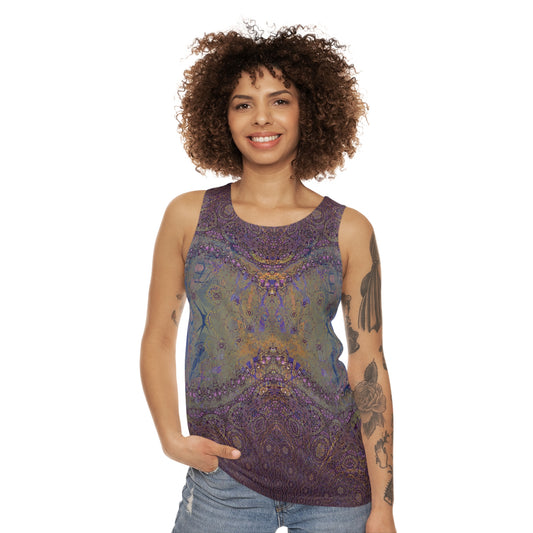 Unisex Tank Top - Love Light Fractals No.12