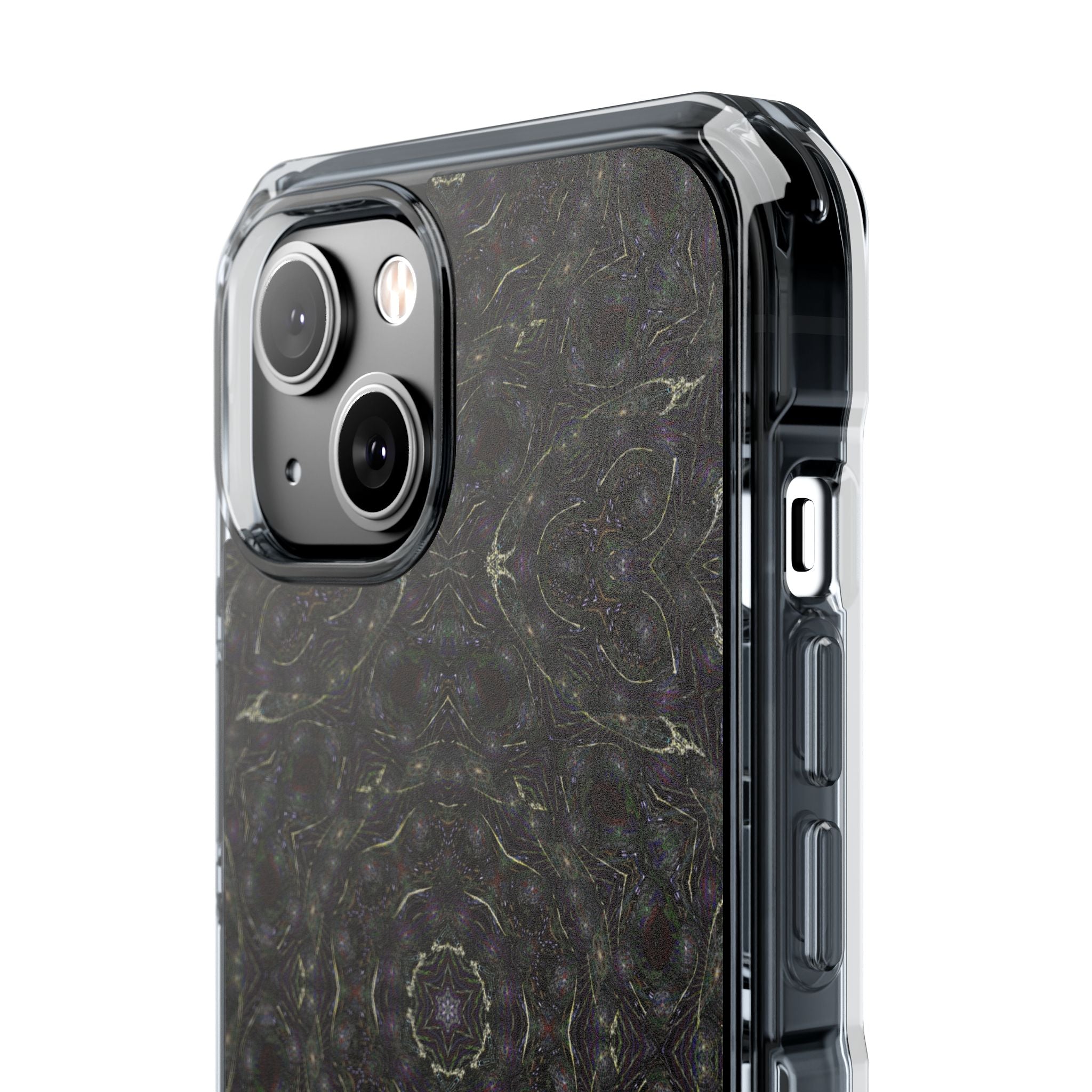 iPhone 14 Magnetic Clear Impact Case - P5 Kaleidoscopic No.18