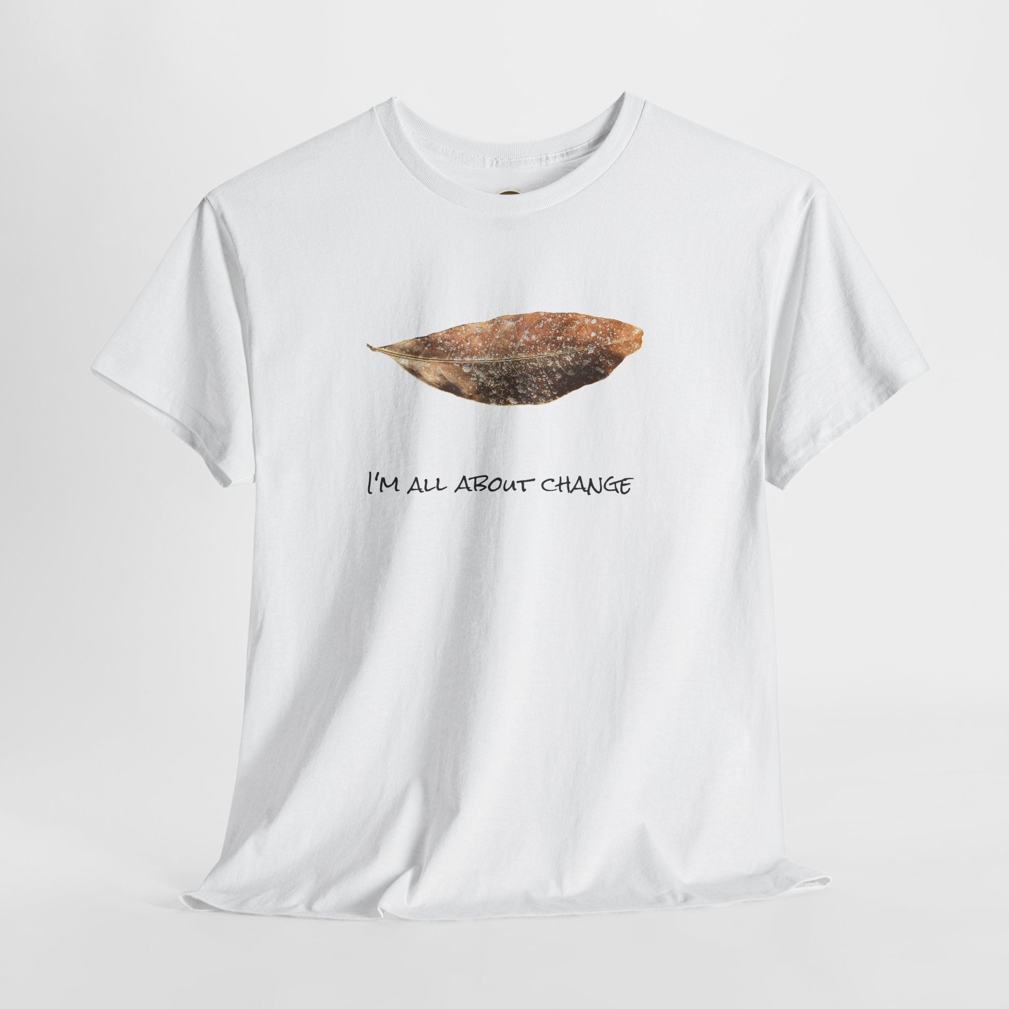 Unisex Heavy Cotton Tee - All About Change No.1