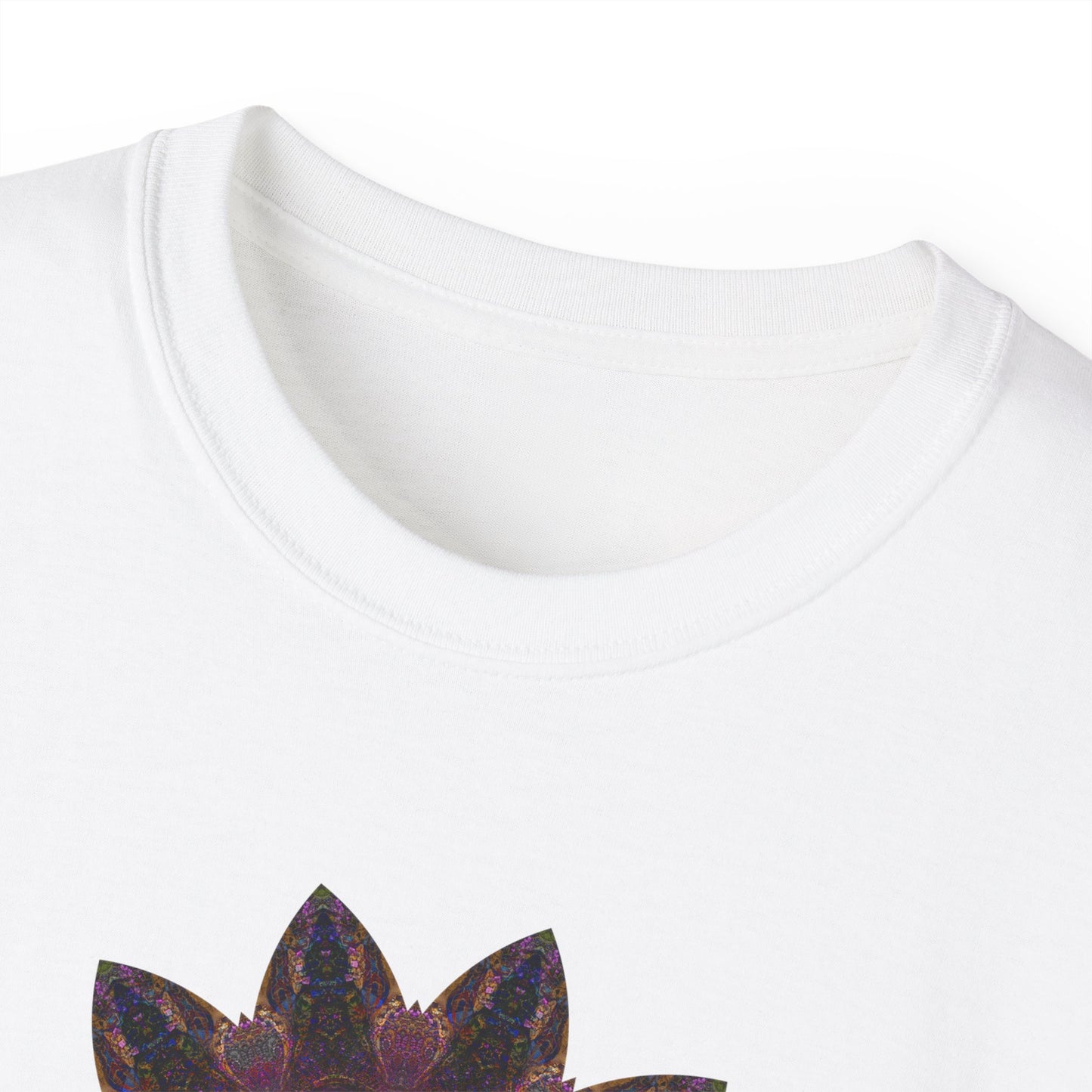 Unisex Ultra Cotton Tee - Love Light Mandalas No.8