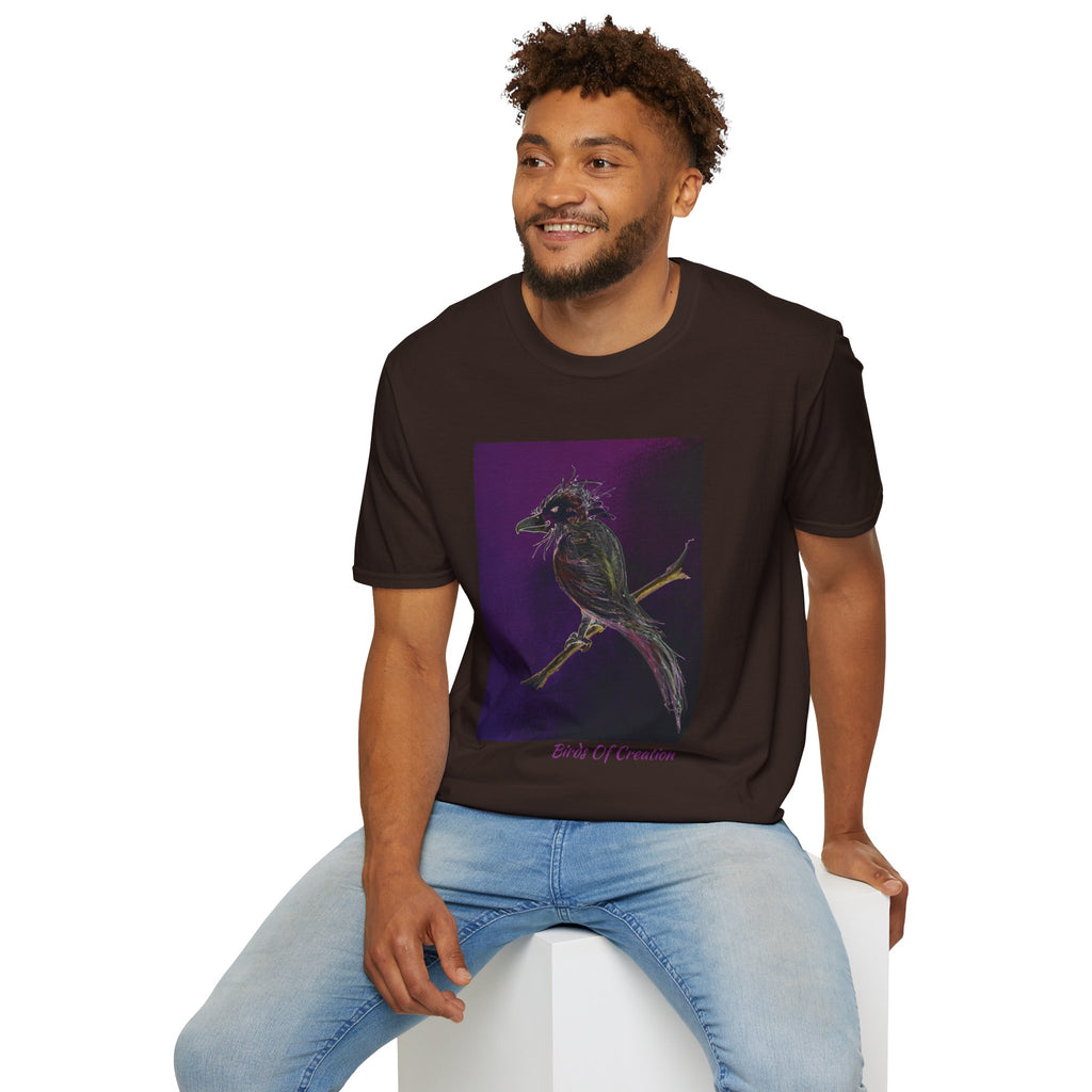 Unisex Softstyle T-Shirt - Birds Of Creation No.1