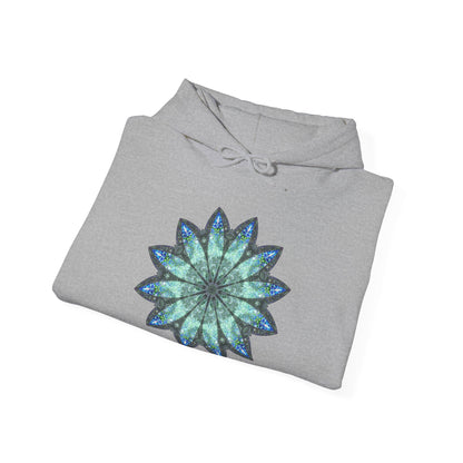 Unisex Heavy Blend™ Hooded Sweatshirt - Love Light Mandalas No.20