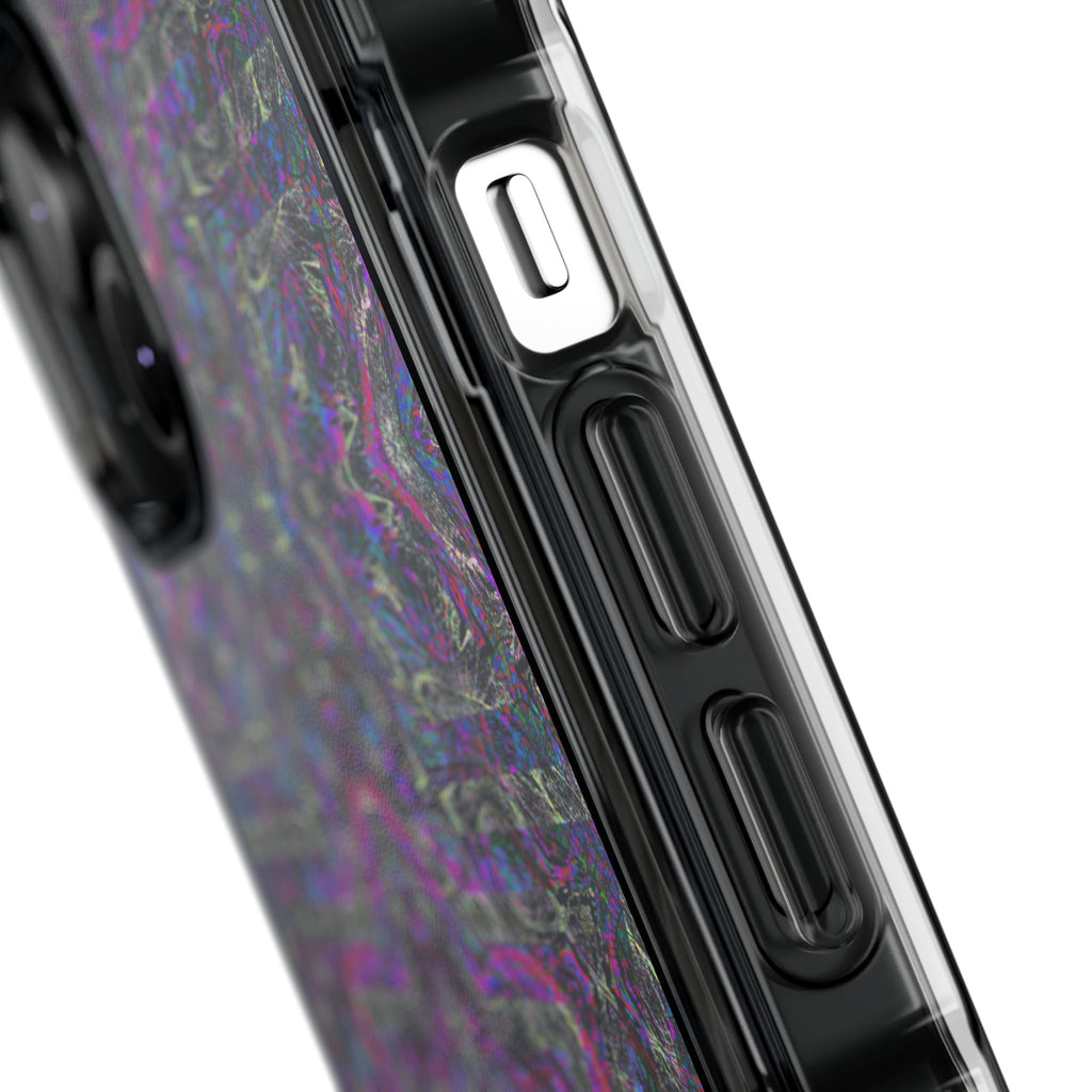 iPhone 14 Magnetic Clear Impact Case - P5 Kaleidoscopic No.33