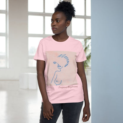 Women’s Maple Tee - Frequent Daydreams Sketch No.46
