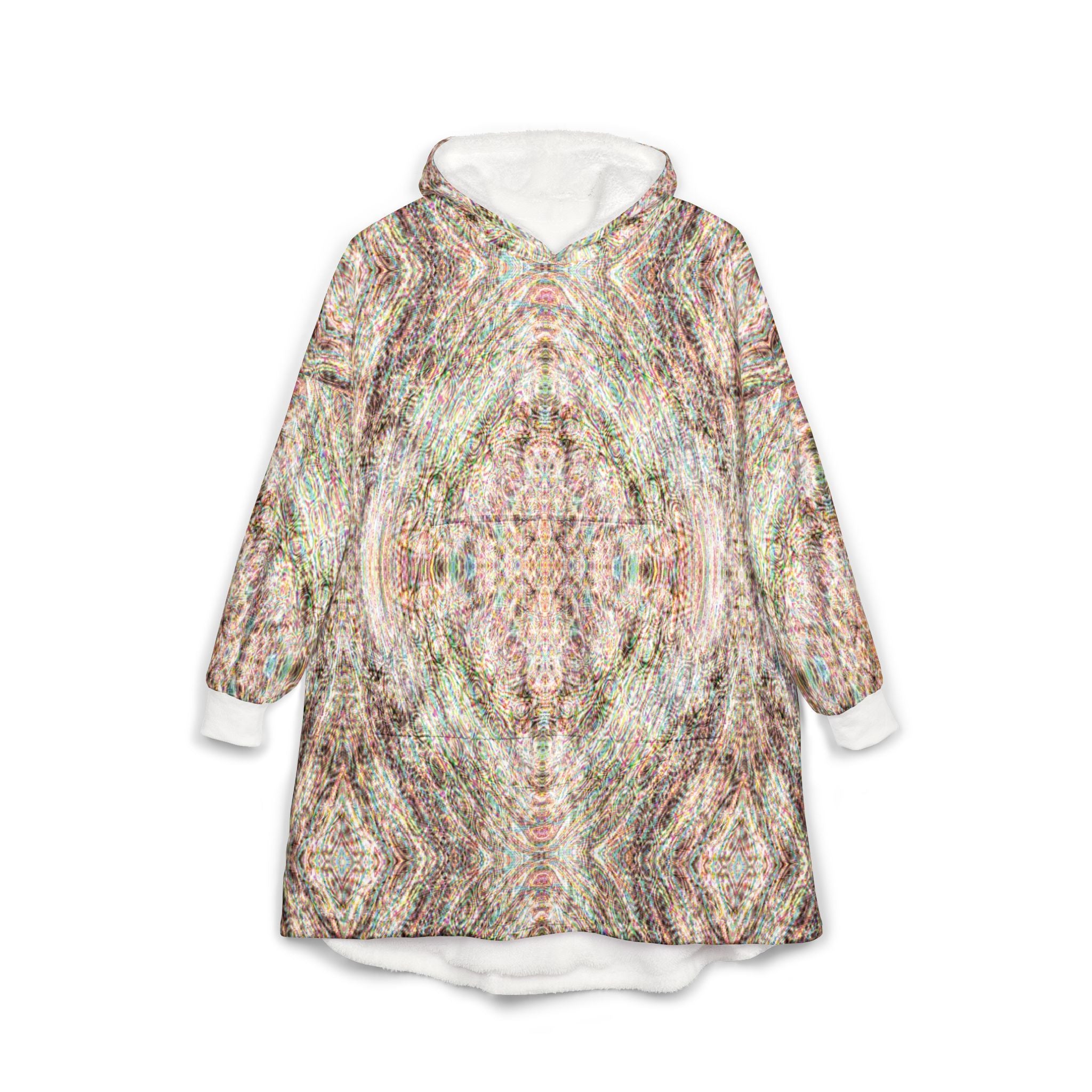 Unisex Hooded Blanket - DMT Seer No. 15