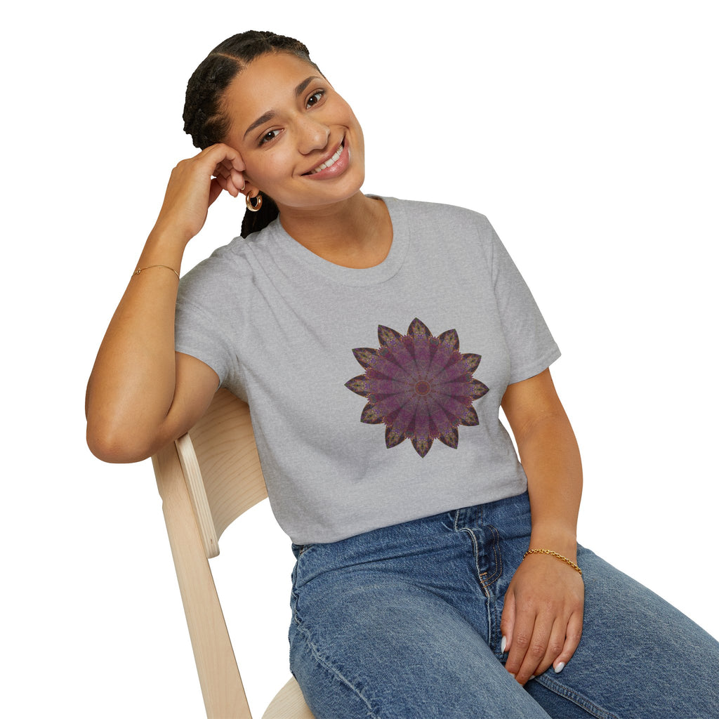 Unisex Softstyle T-Shirt - Love Light Mandalas No.6