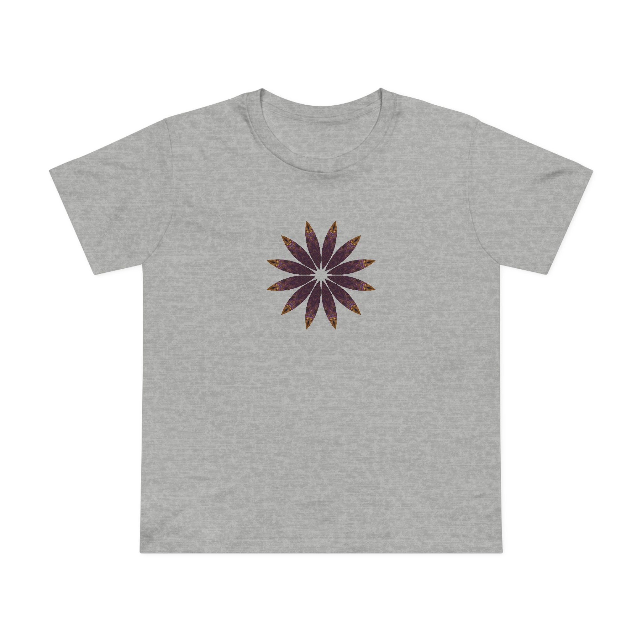Women’s Maple Tee - Love Light Mandalas No.2
