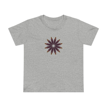 Women’s Maple Tee - Love Light Mandalas No.2