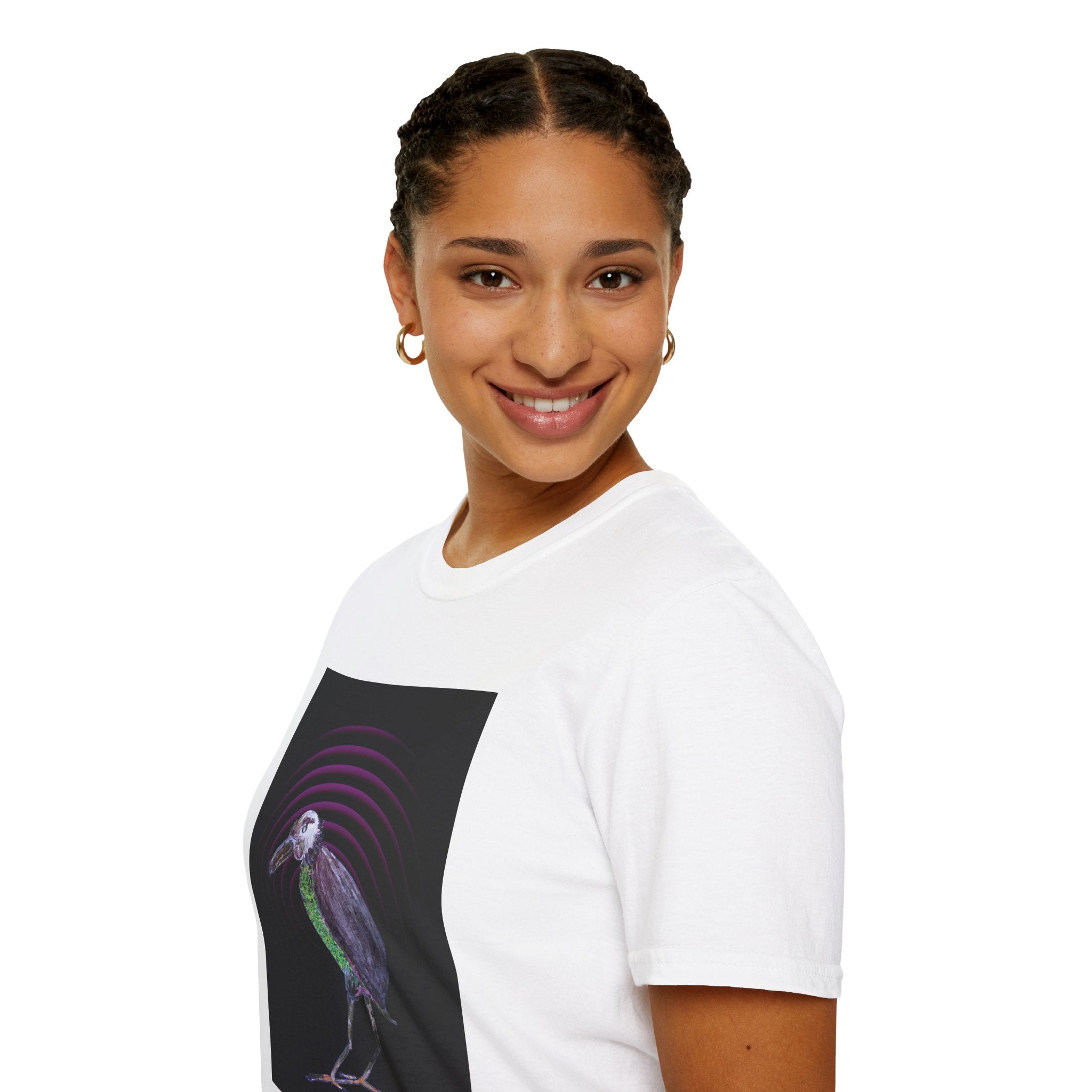 Unisex Softstyle T-Shirt - Birds Of Creation No.2b
