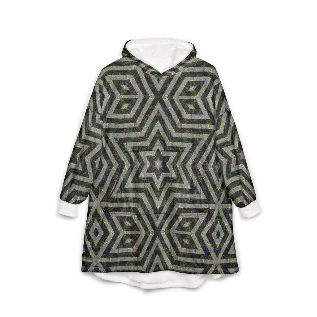 Unisex Hooded Blanket - P5 Kaleidoscopic No. 11